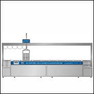 六槽式分配閥數(shù)碼自動聲波清洗器 